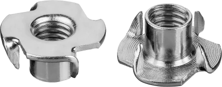 ЗУБР DIN 1624, M6 x 9 мм, цинк, 5 кг, врезная гайка (303780-06) купить в Урае