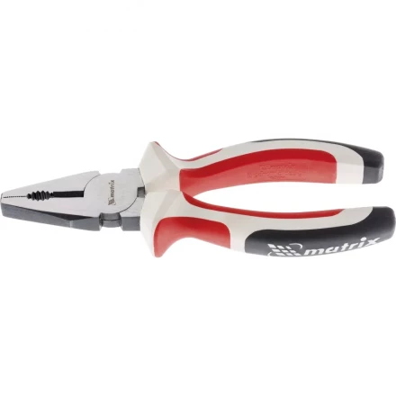 Плоскогубцы Premium 200 мм трехкомпонентные рукоятки MATRIX 17072 купить в Урае