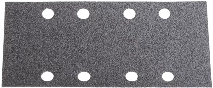 Лист шлиф. универсал. URAGAN &quot;Оптимален для мягких пород дерева&quot; 8 отверстий по линии, для ПШМ, P100, 80х166мм, 10шт 907-21101-100-10 купить в Урае