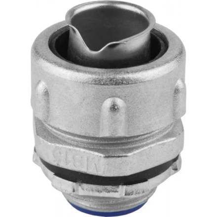 Муфта СВЕТОЗАР вводная металлич, с наружной резьбой, для металлорукава диаметром 15мм, IP54 60200-15 купить в Урае