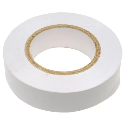 Изолента ПВХ 15 мм х 10 м 130 мкм белая СИБРТЕХ 88792 купить в Урае