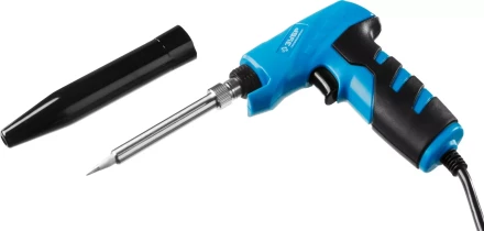 Паяльник ЗУБР &quot;ПРОФЕССИОНАЛ&quot; &quot;ТУРБО&quot;, 2 уровня мощности, пистолетная рукоятка, 30Вт и  130Вт, конус 55408_z01 купить в Урае