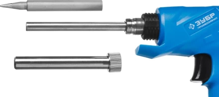 Паяльник ЗУБР &quot;ПРОФЕССИОНАЛ&quot; &quot;ТУРБО&quot;, 2 уровня мощности, пистолетная рукоятка, 30Вт и  130Вт, конус 55408_z01 купить в Урае