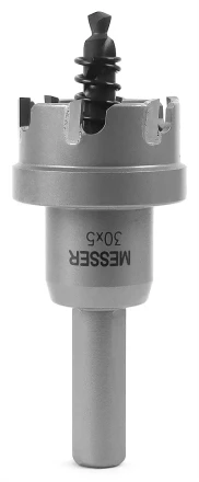 ТСТ коронка MESSER 30X5 с центрирующим сверлом и толкающей пружиной купить в Урае
