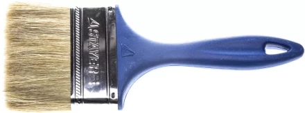 Кисть плоская STAYER &quot;UNIVERSAL-PROFI&quot;, светлая натуральная щетина, пластмассовая ручка, 100мм 01085-100_z01 купить в Урае