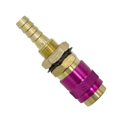 Быстросъемное соединениес резъбовой втулкой М NW5- штуцер 8 мм (Red) FA3076