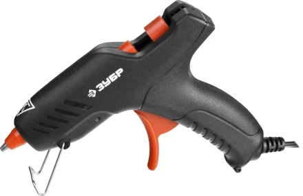 Пистолет ЗУБР &quot;МАСТЕР&quot; клеевой (термоклеящий), электрический, эргономичная рукоятка, рабочая температура 165град, d=8мм, 20Вт 06850-20-08_z02 купить в Урае