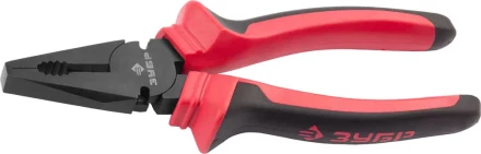 Плоскогубцы ЗУБР &quot;МАСТЕР&quot; комбинированные, маслобензостойкая рукоятка, покрытие оксидированное с полировкой, 180мм 22015-1-18_z01 купить в Урае