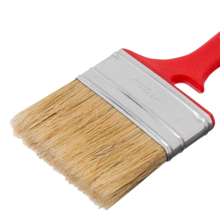 Кисть флейцевая для эмалей, 70х12 мм, натуральная щетина, пластиковая рукоятка// MTX 833539 купить в Урае