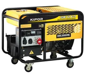 Бензогенератор KIPOR KGE12E3 купить в Урае