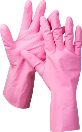 Перчатки ЗУБР &quot;МАСТЕР&quot; латексные, повышенной прочности, х/б напыление, рифлёные, 100% латекс, 100% хлопок, размер L 11250-L купить в Урае