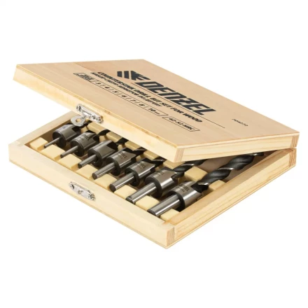 Набор сверл зенкеров по дереву Denzel 704272, 3-10 мм, набор 7 шт купить в Урае
