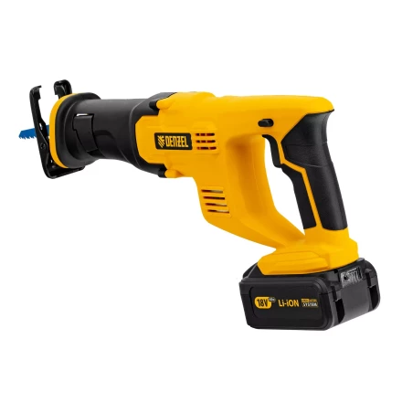 Пила сабельная аккумуляторная CRC-115, 18В Li-Ion Denzel 28465 купить в Урае