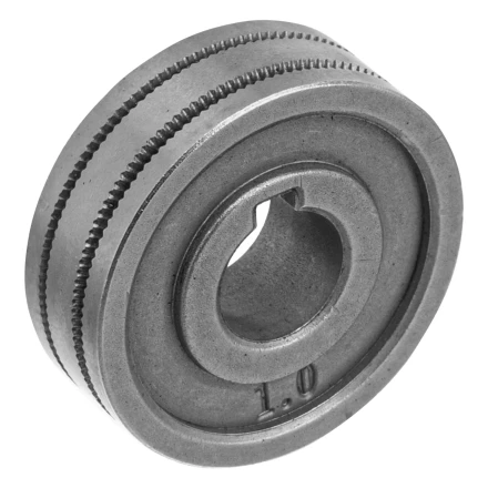 Подающий ролик, зубчатый профиль под флюсовую проволоку 0,8-1мм, 2 шт Denzel 93652 купить в Урае