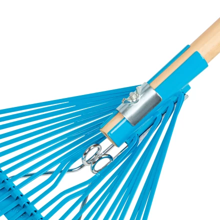 Грабли веерные стальные Palisad, 540 х 1450 мм, 24 плоских зуба, лакированный черенок, Luxe 617905 купить в Урае