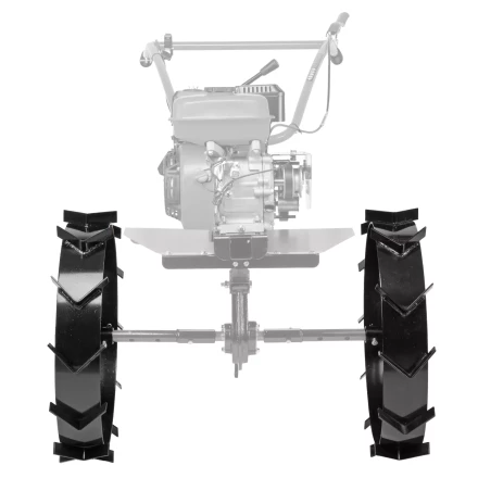 Грунтозацепы Denzel 600/130 мм, посадка круг 30 мм, комплект 2 шт 59914 купить в Урае