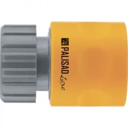 Соединитель пластмассовый быстросъемный внутр. рез. 3/4 аквастоп однокомпонентный PALISAD LUXE 66262