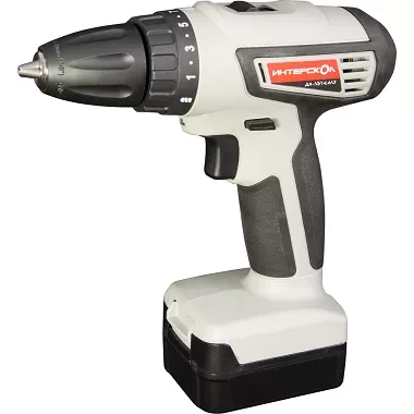 Аккумуляторная дрель-шуруповерт ИНТЕРСКОЛ ДА 10/14,4ЛЗ купить в Урае