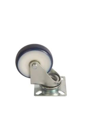 Колесо аппаратное поворотное SCv 92 75 мм (синяя резина) 1027148 купить в Урае