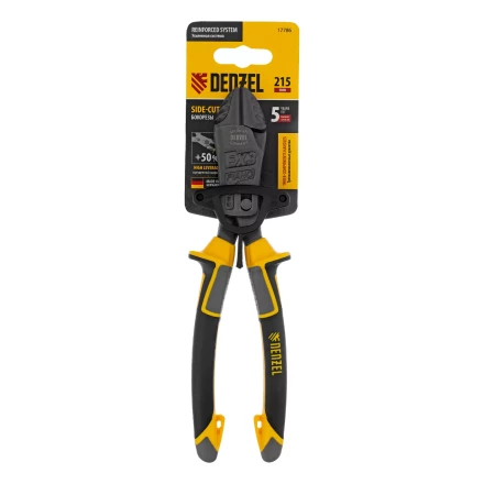 Бокорезы 215 мм Denzel 17786, усиленные, трехкомпонентные рукоятки купить в Урае