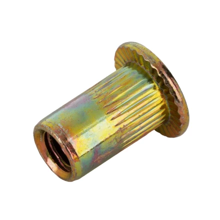 Заклепки резьбовые, стальные, оцинкованные, М4, пластиковый кейс, 140 шт. Denzel 40601 купить в Урае