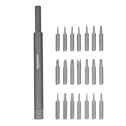 Набор для точных работ 22 в 1, универсальный, сталь CrV Matrix 13566 купить в Урае