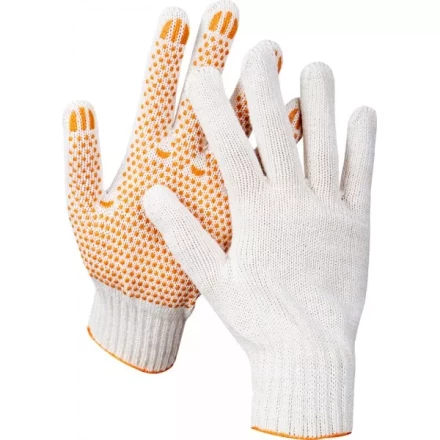 Перчатки STAYER &quot;МASTER&quot; трикотажные, 7 класс, х/б, с защитой от скольжения, L-XL, 10пар 11397-H10 купить в Урае