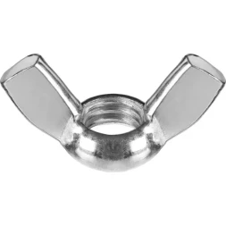 Гайка ЗУБР барашковая, DIN 315, оцинкованная, M10, ТФ0, 2000шт 4-303730-10