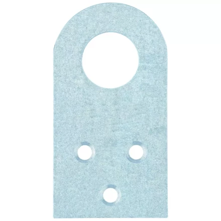 Проушина прямая 2,0 мм 75х40 мм цинк СИБРТЕХ 46503 купить в Урае