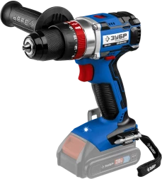 Бесщеточная дрель-шуруповерт ударная Зубр, без АКБ (T7), в коробке DBS-201 серия «ПРОФЕССИОНАЛ»