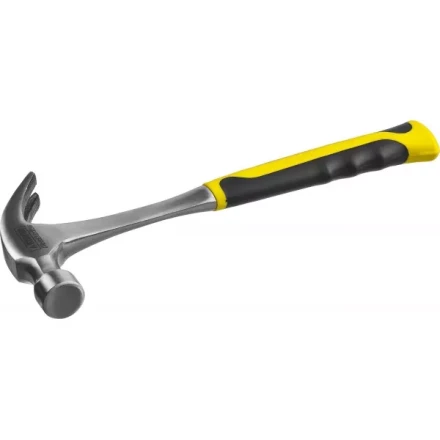 Молоток-гвоздодер STAYER &quot;PROFESSIONAL&quot; цельнометаллический с двухкомпонентной рукояткой, 450г 2025-450 купить в Урае