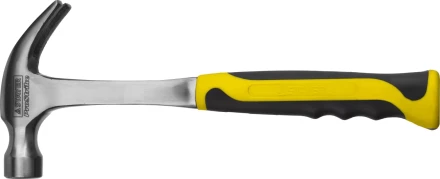 Молоток-гвоздодер STAYER &quot;PROFESSIONAL&quot; цельнометаллический с двухкомпонентной рукояткой, 450г 2025-450 купить в Урае