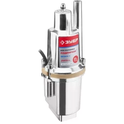 Насос ЗУБР "Родничок" вибрационный, погружной, для чистой воды, 18 л/мин, напор 60м, шнур 25м, 225Вт ЗНВП-300-25_М2_Х