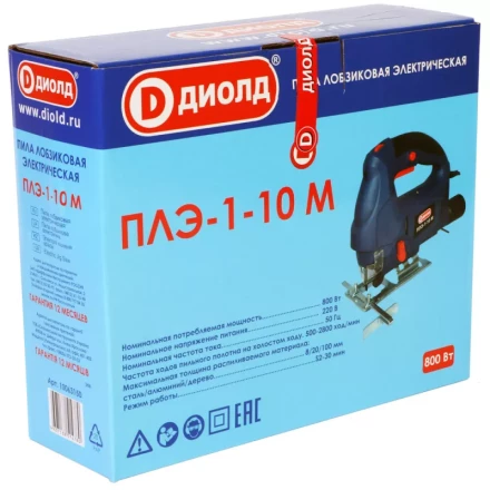 Лобзик Диолд ПЛЭ-1-10 М (быстрозажимной механизм) купить в Урае