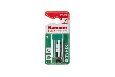 Бита HAMMER HEX4 50мм купить в Урае