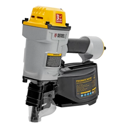 Нейлер пневматический CN70 для гвоздей CNW от 45 до 70 мм// Denzel 57421 купить в Урае