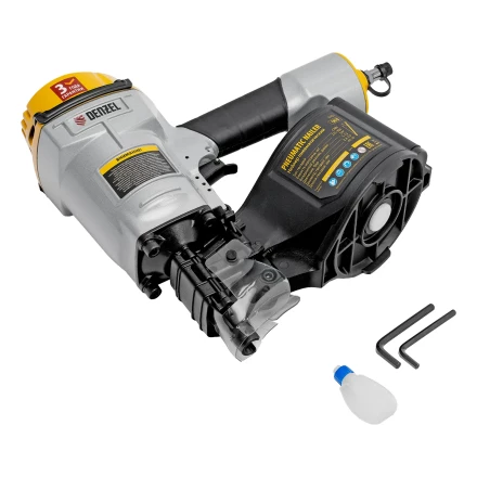 Нейлер пневматический CN70 для гвоздей CNW от 45 до 70 мм// Denzel 57421 купить в Урае