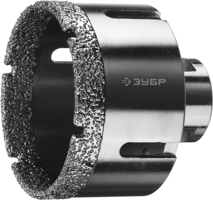 Алмазная коронка ЗУБР &quot;ПРОФЕССИОНАЛ&quot; универсальная для УШМ, сухое сверление, алмазы на вакуумной пайке,  посадка М14, d=16мм 29865-16 купить в Урае
