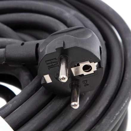 Удлинитель силовой 20 м, 16 А, тип УХз16, КГ 3 x 1.5 мм, 1 розетка, Россия Сибртех 95891 купить в Урае