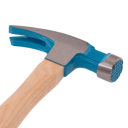 Молоток-гвоздодер GROSS 10413, 380 г, угол 75, магнит, обрезиненная рукоятка American Hickory купить в Урае