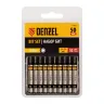 Бита TX 6х50, сталь S2, шестигранный профиль, 10 шт. Е 6,3 Denzel 11665 купить в Урае
