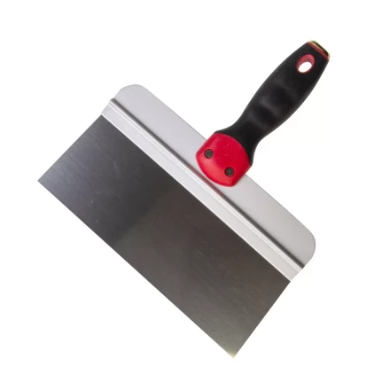 Шпатель фасадный из нержавеющей стали Matrix, 250 мм, двухкомпонентная ручка, широкое полотно, 85529 купить в Урае