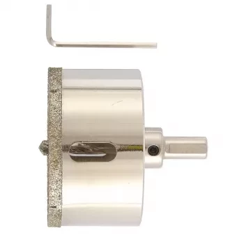 Сверло алмазное по керамограниту 70 х 67 мм 3-гранный хвостовик MATRIX 726703 купить в Урае