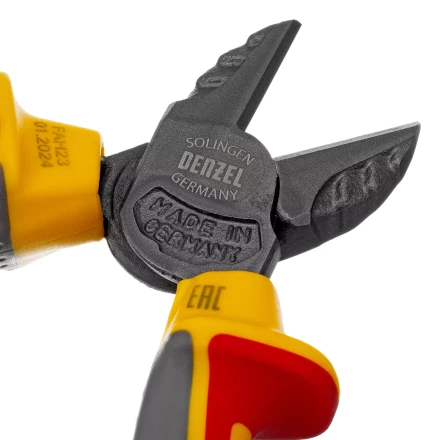 Бокорезы, диэлектрические рукоятки Denzel 17788, до 1000 В, трехкомпонентные рукоятки, 160 мм купить в Урае