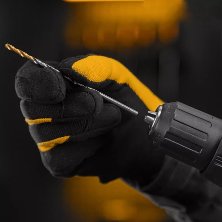 Сверло спиральное по металлу Denzel 3,5 х 112 мм, Р6М5, Golden Tip, удлиненное, 2шт. 718248 купить в Урае