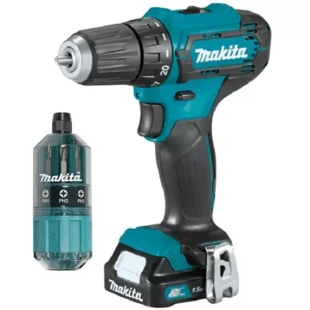 Аккумуляторная дрель-шуруповерт Makita DF333DWYE4 купить в Урае