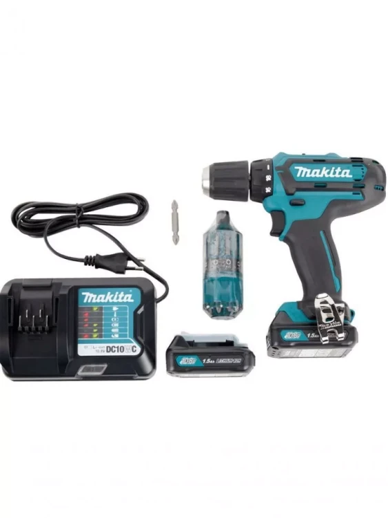 Аккумуляторная дрель-шуруповерт Makita DF333DWYE4 купить в Урае