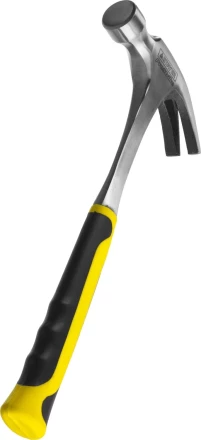 Молоток-гвоздодер STAYER &quot;PROFESSIONAL&quot; цельнометаллический с двухкомпонентной рукояткой, 560г 2025-560 купить в Урае