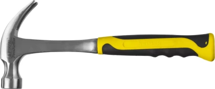 Молоток-гвоздодер STAYER &quot;PROFESSIONAL&quot; цельнометаллический с двухкомпонентной рукояткой, 560г 2025-560 купить в Урае