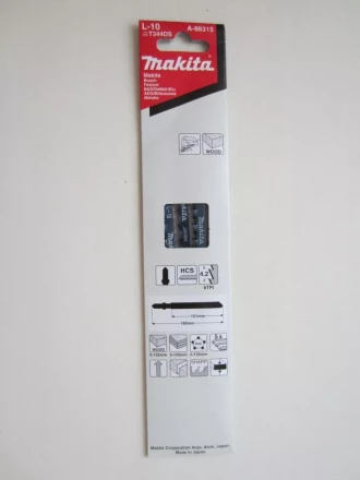 Пилки для лобзика Makita A-86315 (T344DS) купить в Урае